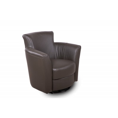 Swivel and Glider Chair 9126 (Leather match 3513)